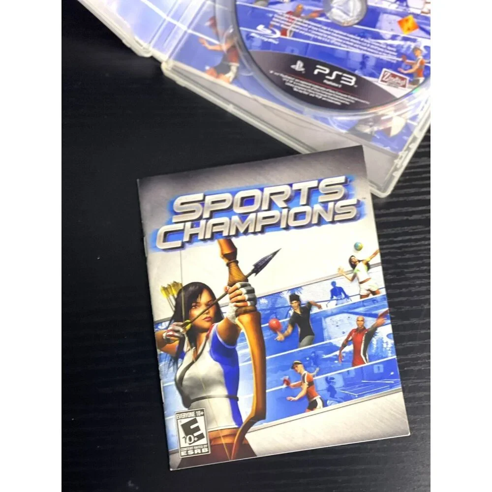 Sports Champions PS3 Game with Case & Manual by Sony